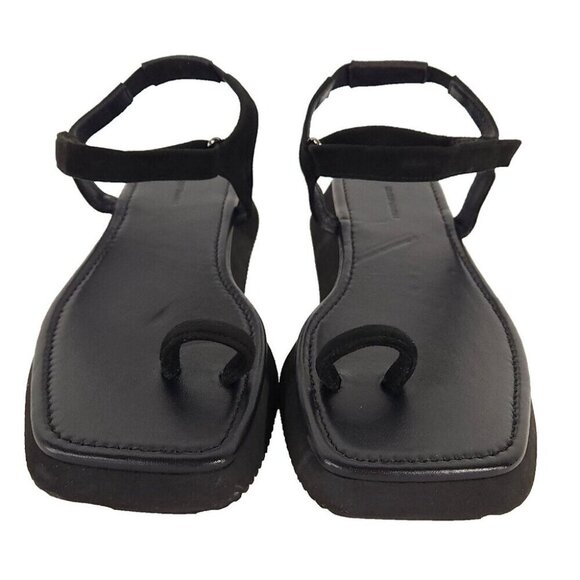 LE17SEPTEMBRE Toe Ring Sandals Size 40 10 Women's Black $270 - Picture 9 of 11